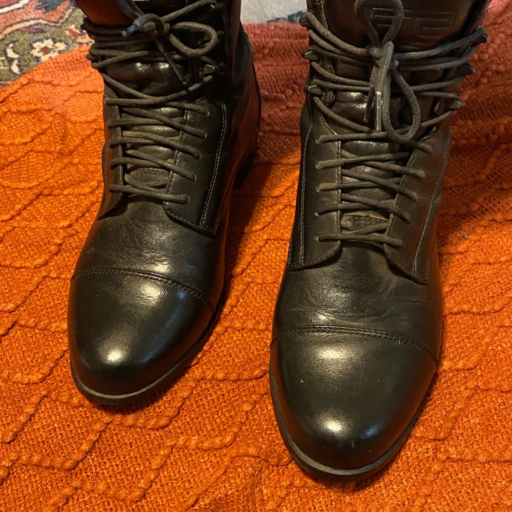 Lace Up Paddock Boots